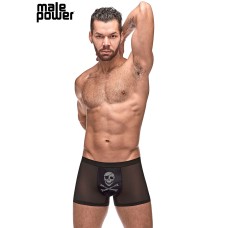 Private Screening Skull Pouch Short Black Private Screening Skull Pouch Short Black