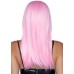 24 Inch Long Straight Bang Wig Pink 24 Inch Long Straight Bang Wig Pink