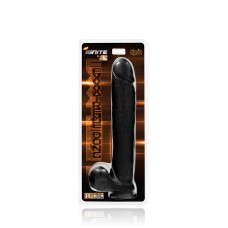 14 Inch Exxxtreme Dong With Suction & Balls - Black 14 Inch Exxxtreme Dong With Suction & Balls - Black