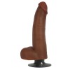 Jock 8 Inch Vibrating Dong With Balls
