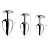 Rainbow Prism Heart Anal Plug - Large