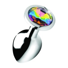 Rainbow Prism Gem Anal Plug - Medium Rainbow Prism Gem Anal Plug - Medium