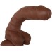 Real Supple Silicone Poseable Dark 8.25 Inch