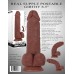 Real Supple Poseable Girthy Dark 8.5 Inch
