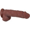 Real Supple Poseable Girthy Dark 8.5 Inch