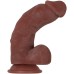 Real Supple Poseable Girthy Dark 8.5 Inch
