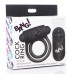Bang - Silicone Cock Ring and Bullet With Remote Control - Black Bang - Silicone Cock Ring and Bullet With Remote Control - Black