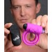 Bang - Silicone Cock Ring and Bullet With Remote Control - Purple Bang - Silicone Cock Ring and Bullet With Remote Control - Purple