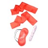 Bang - Naughty Holiday Kit - Wrist Ties XL Bullet and Blindfold