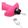 Bang - Vibrating Silicone Anal Beads and Remote Control - Pink