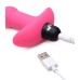 Bang - Vibrating Silicone Anal Beads and Remote Control - Pink Bang - Vibrating Silicone Anal Beads and Remote Control - Pink