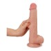 Real Skin 9" Dual Layer Dildo - Beige