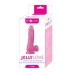 Jelly Love 7" Dildo - Pink