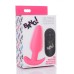 21x Silicone Butt Plug With Remote - Pink 21x Silicone Butt Plug With Remote - Pink