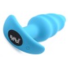 21x Silicone Swirl Plug With Remote - Blue