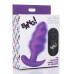 21x Silicone Swirl Plug With Remote - Purple