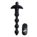 Bang - Vibrating Silicone Anal Beads and Remote Black Bang - Vibrating Silicone Anal Beads and Remote Black