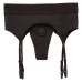 Boundless Thong With Garter - L/xl - Black Boundless Thong With Garter - L/xl - Black