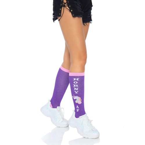 Horny Af Knee Socks Horny Af Knee Socks