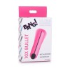 10x Rechargeable Vibrating Metallic Bullet - Pink