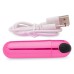 10x Rechargeable Vibrating Metallic Bullet - Pink 10x Rechargeable Vibrating Metallic Bullet - Pink