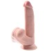 8 Inch Triple Density Cock With Swinging Balls - Light 8 Inch Triple Density Cock With Swinging Balls - Light