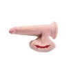 9 Inch Triple Density Cock With Swinging Balls - Light