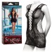 Scandal Plus Size Peek-a-Boo Mini Dress - Plus Size - Black