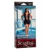 Scandal Plus Size Peek-a-Boo Mini Dress - Plus Size - Black