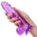 Size Queen 6 inch/15.25 Cm - Purple