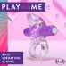Play With Me Bull Vibrating C-Ring - Purple Play With Me Bull Vibrating C-Ring - Purple
