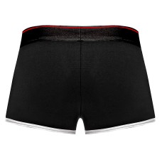 Retro Sport Panel Short - Large - Black/ Red