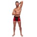 Retro Sport Panel Short - Large - Black/ Red