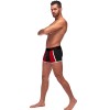 Retro Sport Panel Short - Small - Black/ Red Retro Sport Panel Short - Small - Black/ Red