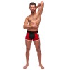 Retro Sport Panel Short - Small - Black/ Red Retro Sport Panel Short - Small - Black/ Red