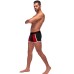 Retro Sport Panel Short- X-Large - Black/ Red