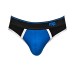 Retro Sport Panel Jock - L/ XL - Black/ Blue