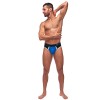 Retro Sport Panel Thong - L/ XL - Black/ Blue Retro Sport Panel Thong - L/ XL - Black/ Blue