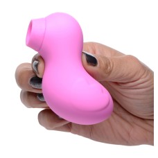 Sucky Ducky Silicone Clitoral Stimulator - Pink Sucky Ducky Silicone Clitoral Stimulator - Pink