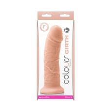 Colours - Girth 7 Inch Dildo - White Colours - Girth 7 Inch Dildo - White