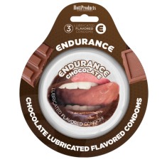 Endurance Condoms - Chocolate -3 Pack Endurance Condoms - Chocolate -3 Pack