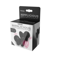 Nipplicious - Vibrating Nipple Suction Cups - Black Nipplicious - Vibrating Nipple Suction Cups - Black