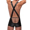 Cage Matte Cage Back Singlet - S/ M - Black