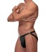Cage Matte Strappy Ring Jock - S/ M - Black