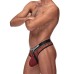 Cock Pit Net Cock Ring Thong - S/ M - Burgundy Cock Pit Net Cock Ring Thong - S/ M - Burgundy