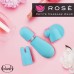 Rose - Petite Massage Wand - Blue