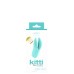 Kitti Rechargeable Dual Vibe - Tease Me Turquoise