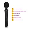 Obsession Wand Massager - Black