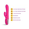 Hypnotic Clit Teaser and Thrusting Rabbit - Hot Pink