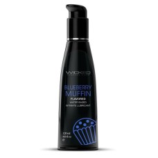 Aqua Blueberry Muffin Flavored Water Based Intimate Lubricant - 4 Fl. Oz. Aqua Blueberry Muffin Flavored Water Based Intimate Lubricant - 4 Fl. Oz.